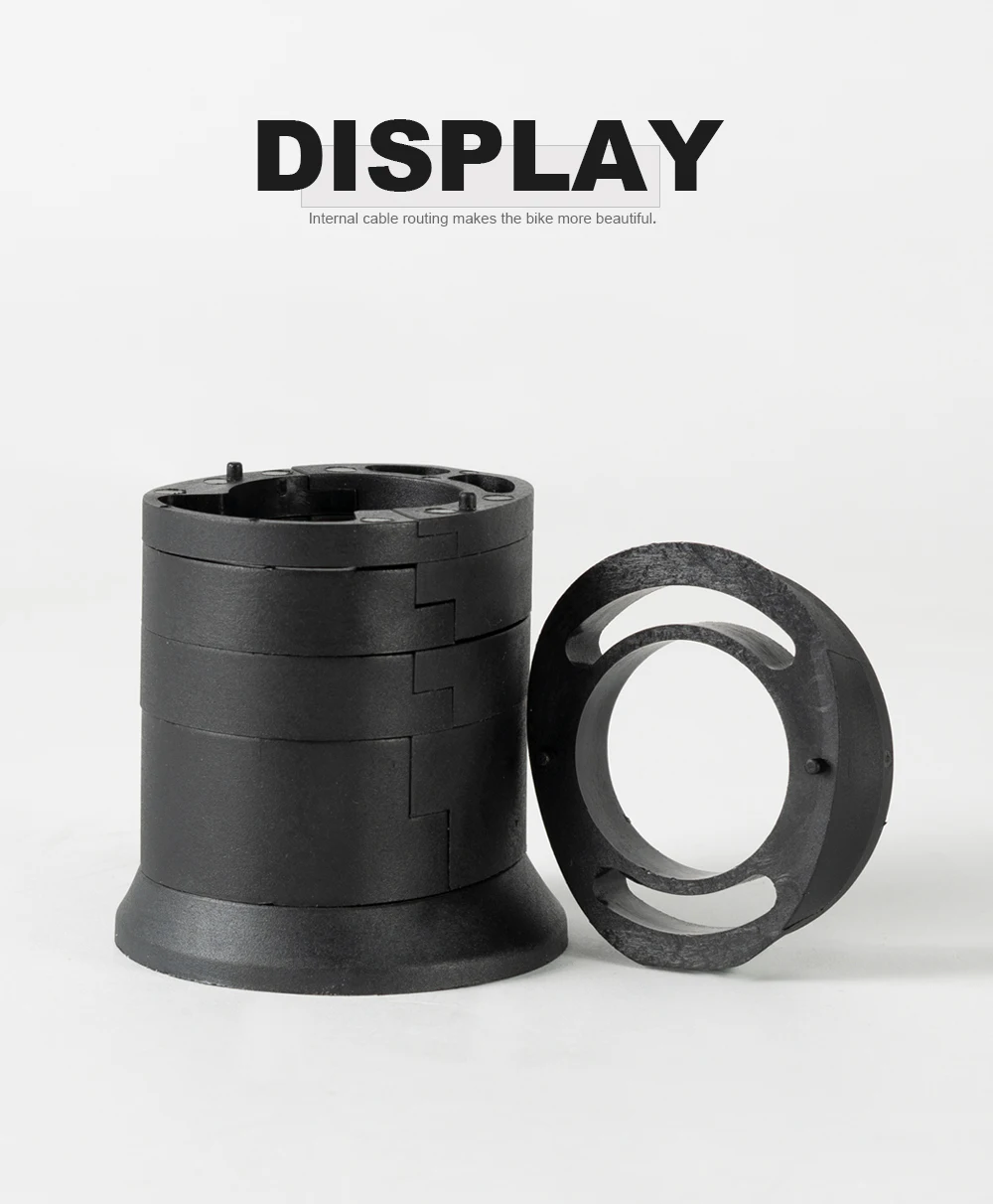 OG-EVKIN CS-1400 Headset-Abstandshalter für 28,6mm Rennradlenker, Spezielle Kunststoff-Unterlegscheibe für Integrierte Fahrradlenker, Fahrradteile – Detail 9