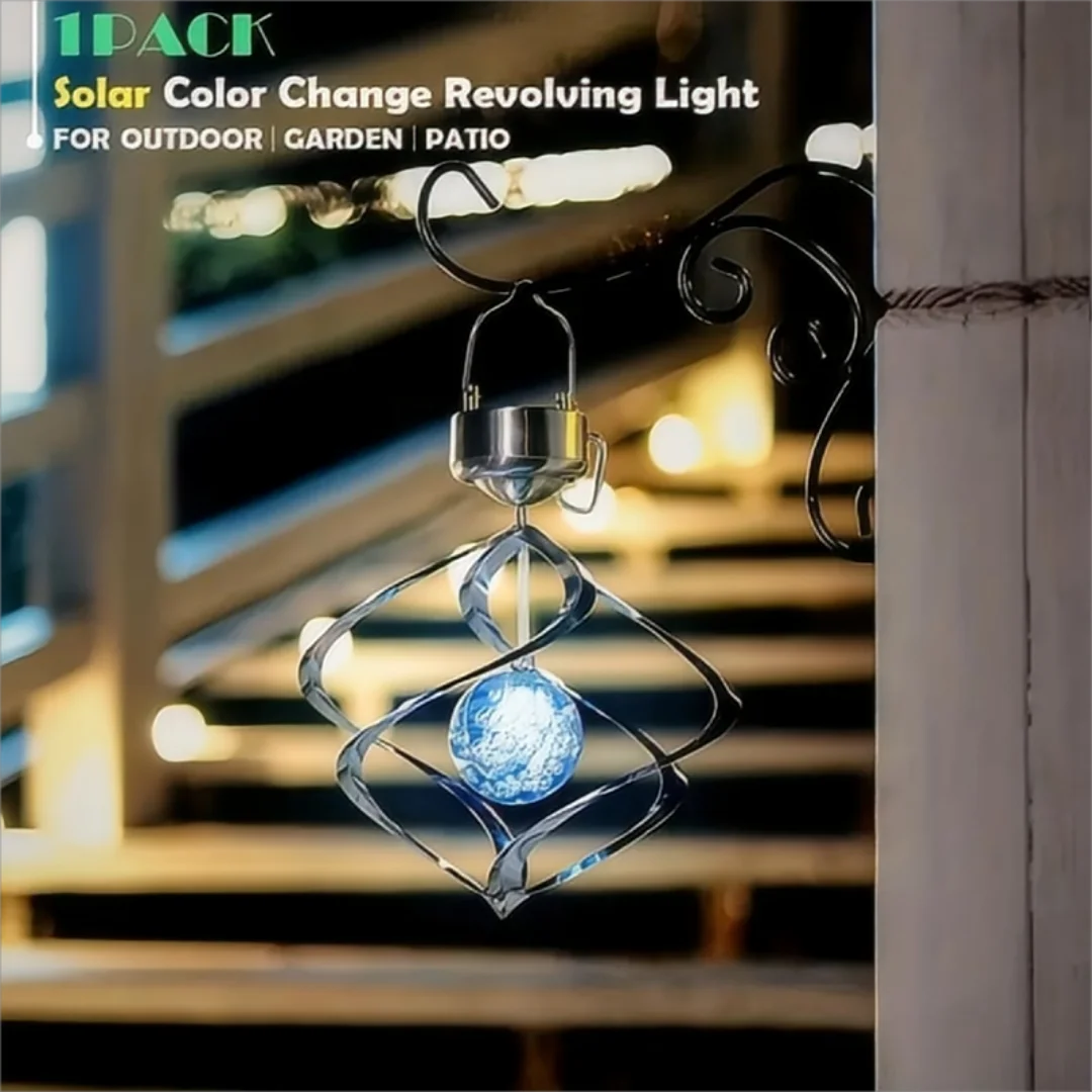 Hanging Solar Swirl Wind-spinner