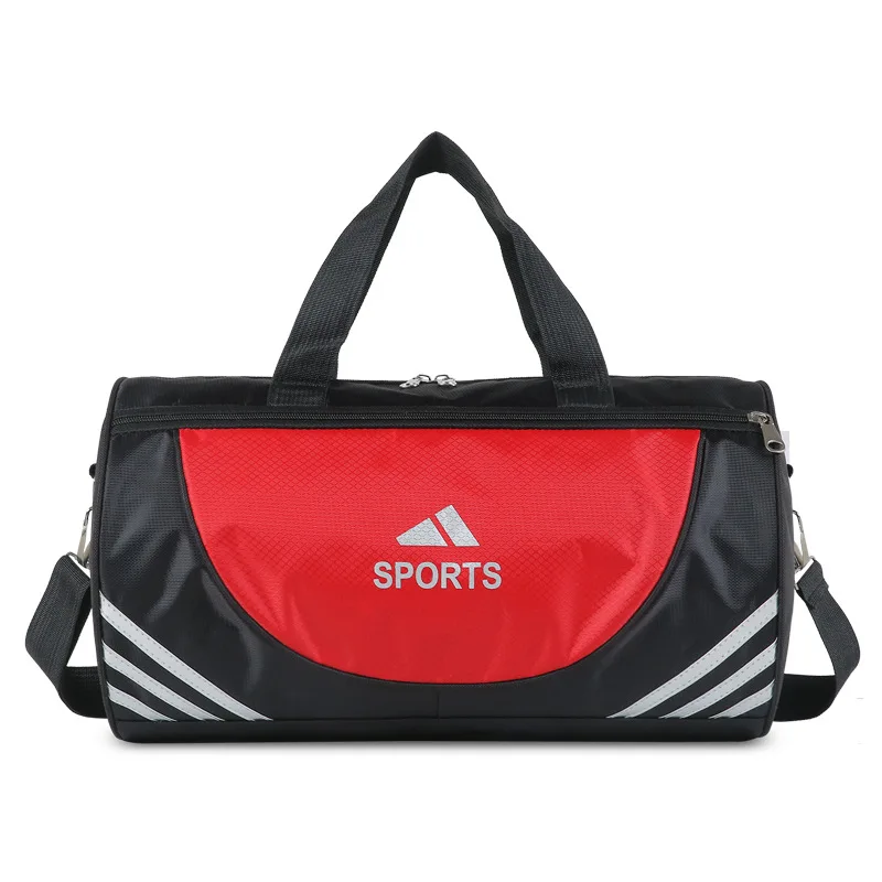 Handbag men's and women's sports yoga swimming fitness bag hand-held cylinder large capacity lightweight business travel bag