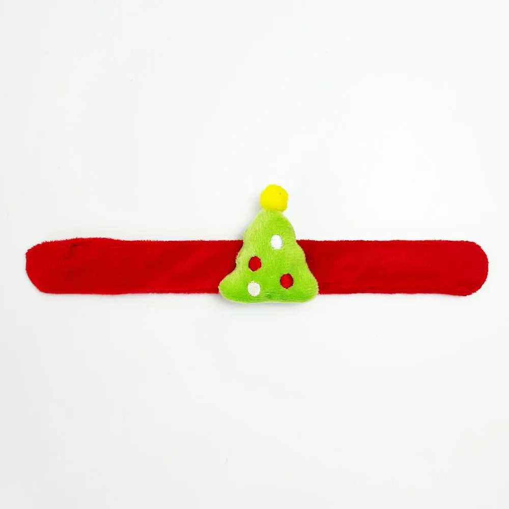 3PC Christmas children's Bracelet Snap Ring Holiday Atmosphere Decoration Small Gift Wristbands Christmas Toys