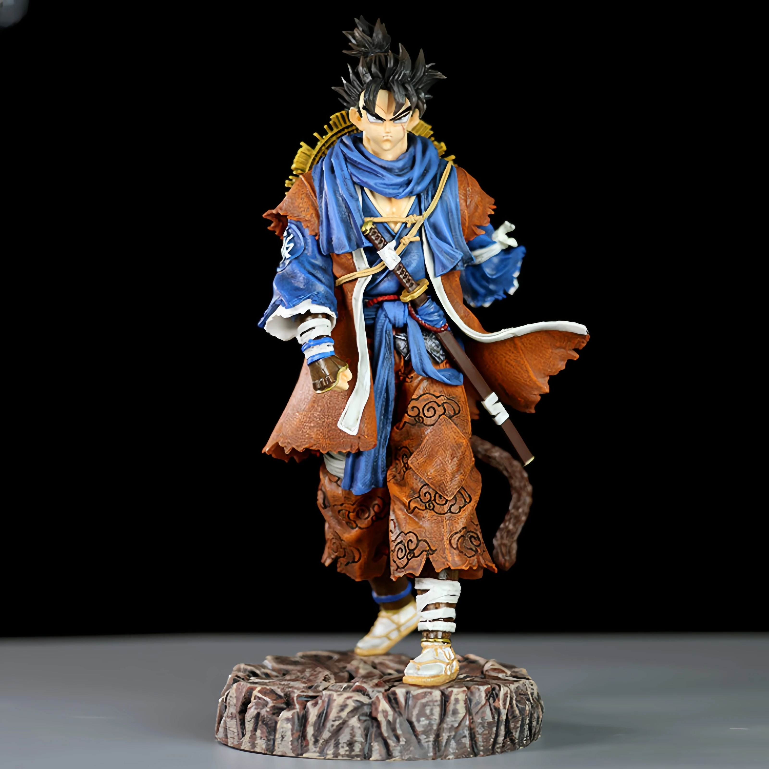 Figurine Dragon Ball Trunks Samouraï 32cm, édition De Luxe, PVC, Neuve