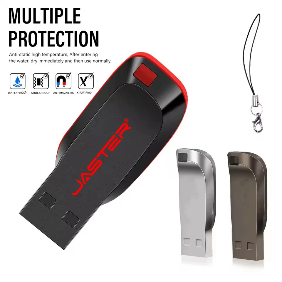 Enhanced USB Flash Drive - High-Speed Mini Pen Drive & External Storage (128GB/64GB/32GB/4GB Options)