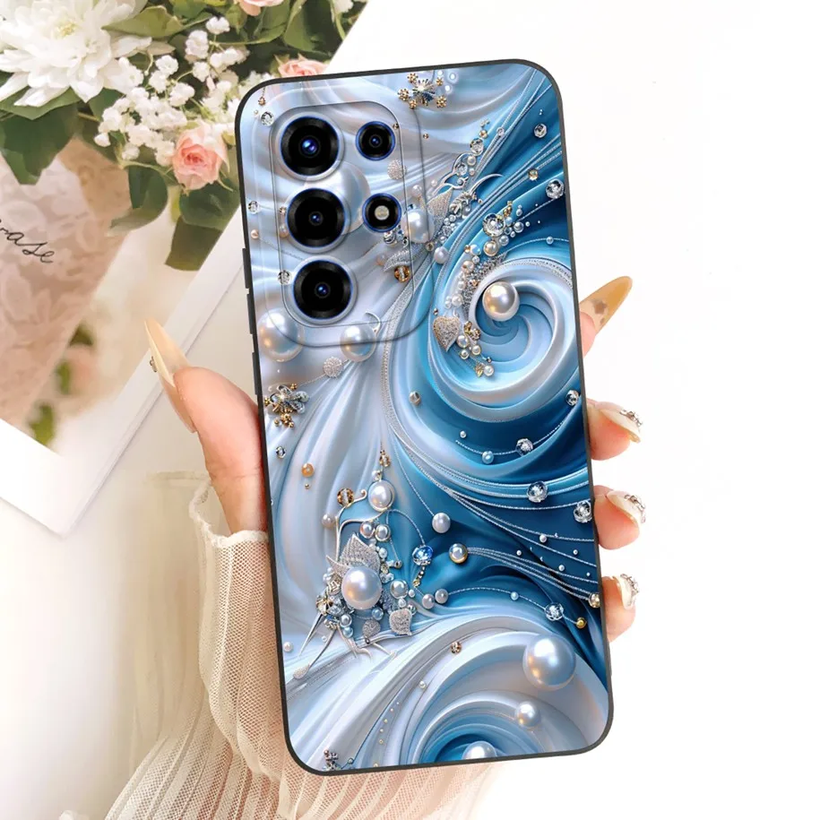 Luxury Space Volcano Painted Soft Silicone Candy Color Protection Case