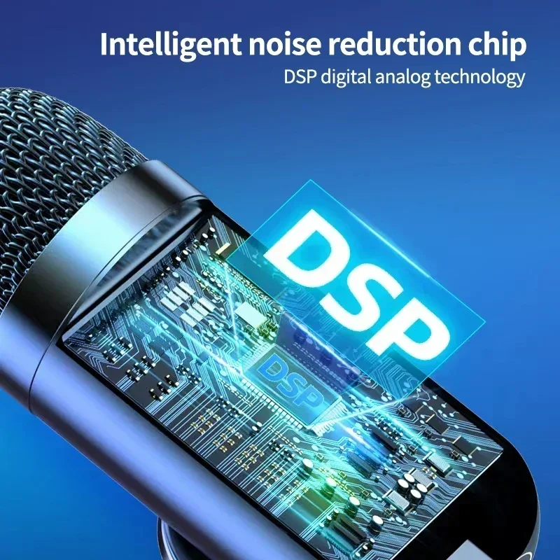 USB Microphone Professional Wired Condenser conference Microphone gooseneck desktop High voice quality Mic Computer Gaming