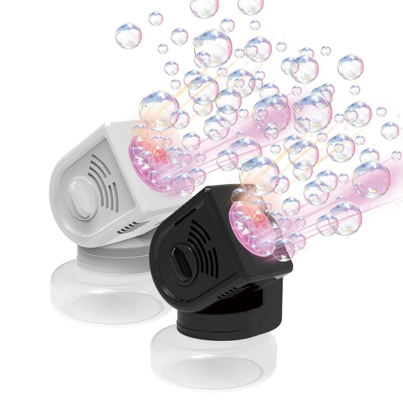 90 ° Rotating Head+10 Hole Spray Bubble Floor Fully Automatic Bubble Machine Wedding Outdoor Activities No Battery Bubble Water_voghion.com
