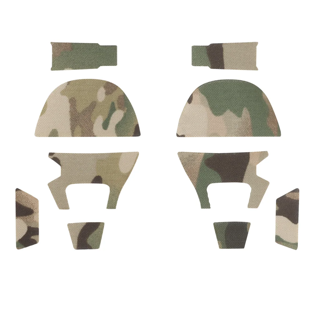 Camo Tactical Headset Sticker - Camouflage Earmuff Protection for Hunting, Shooting, and Airsoft
