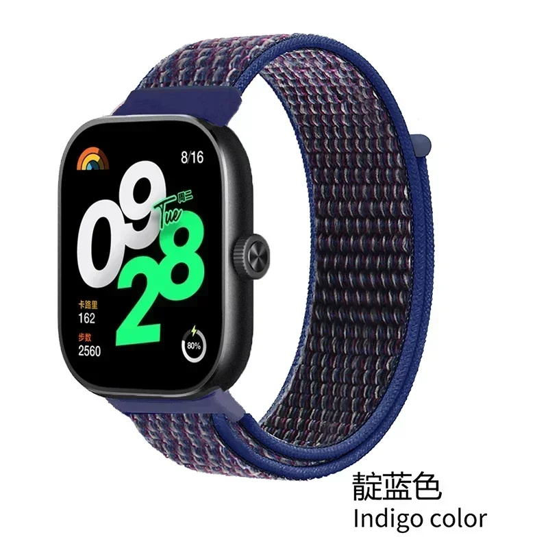 Breathable Nylon Loop Replaceable Smart Watch Strap