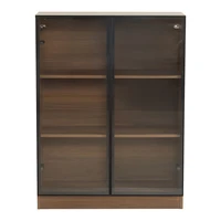 Glass Display Cabinet with Lighting