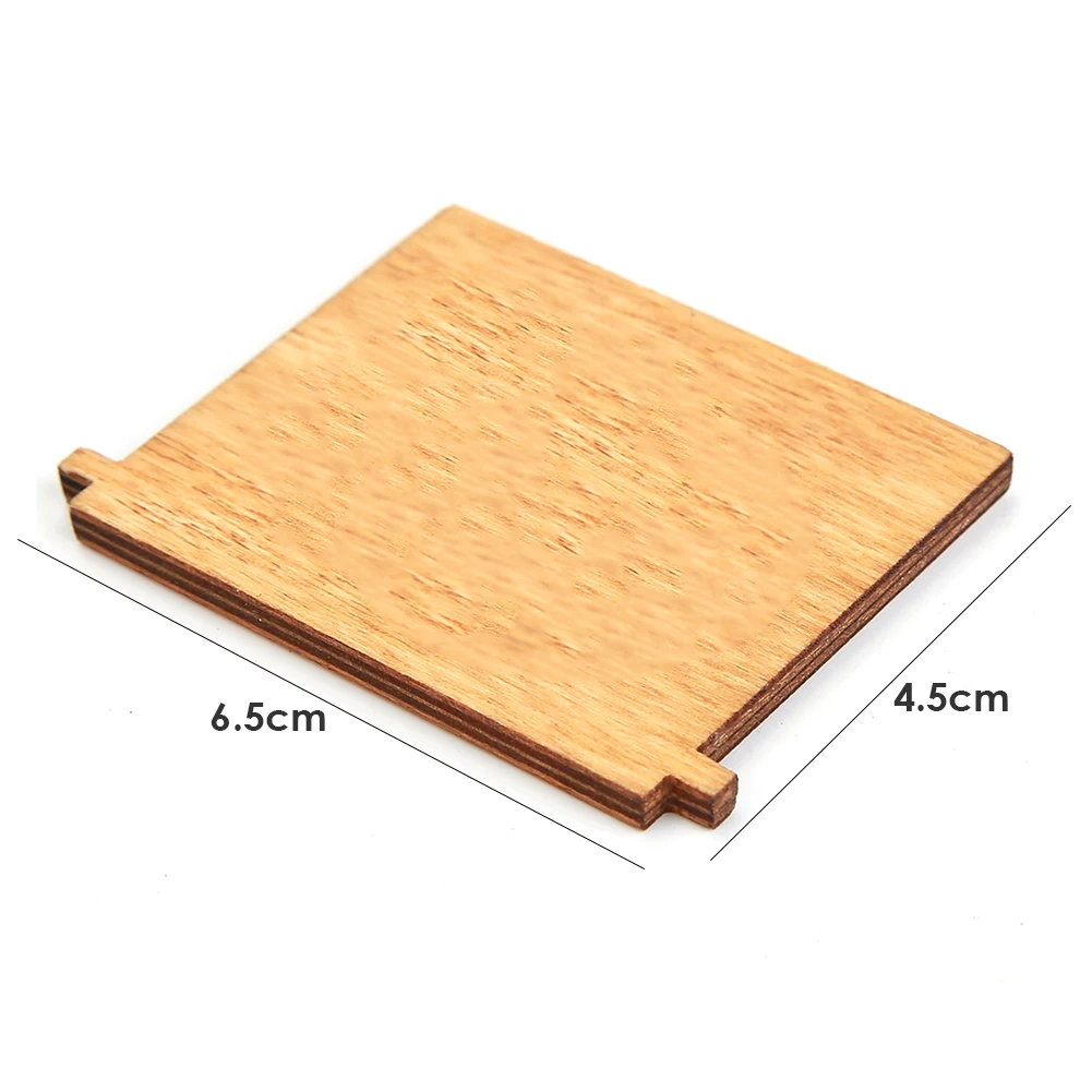 Wooden Hand Cranked Music Boxes Excellent Birch Plywood Home Decor Creative Christmas Party Gift Household Ornament 3