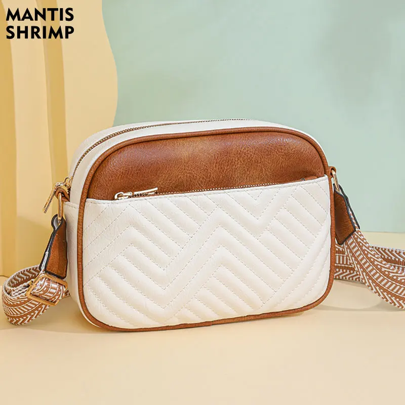 

Сумка женская из экокожи, роскошный мессенджер, тоут, саквояж кросс-боди, повседневная Сумочка на плечо, 2024