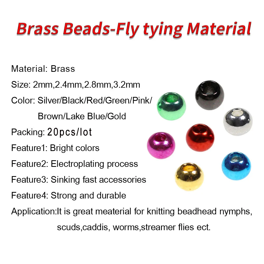 Tungsten Cyclops Beads For Fly Tying - 1/8 Inch (3.2mm), Counter Sunk In Gold, Nickel, Black, Copper