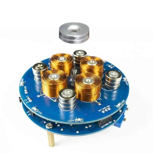 Mágneses Lebegő Levitation Diy Kiegészítők Elektronikus Kis Termelési Kísérlet Tekercs Nyomja Le A Modul Áramköri Gyártási Készletét - Image 3