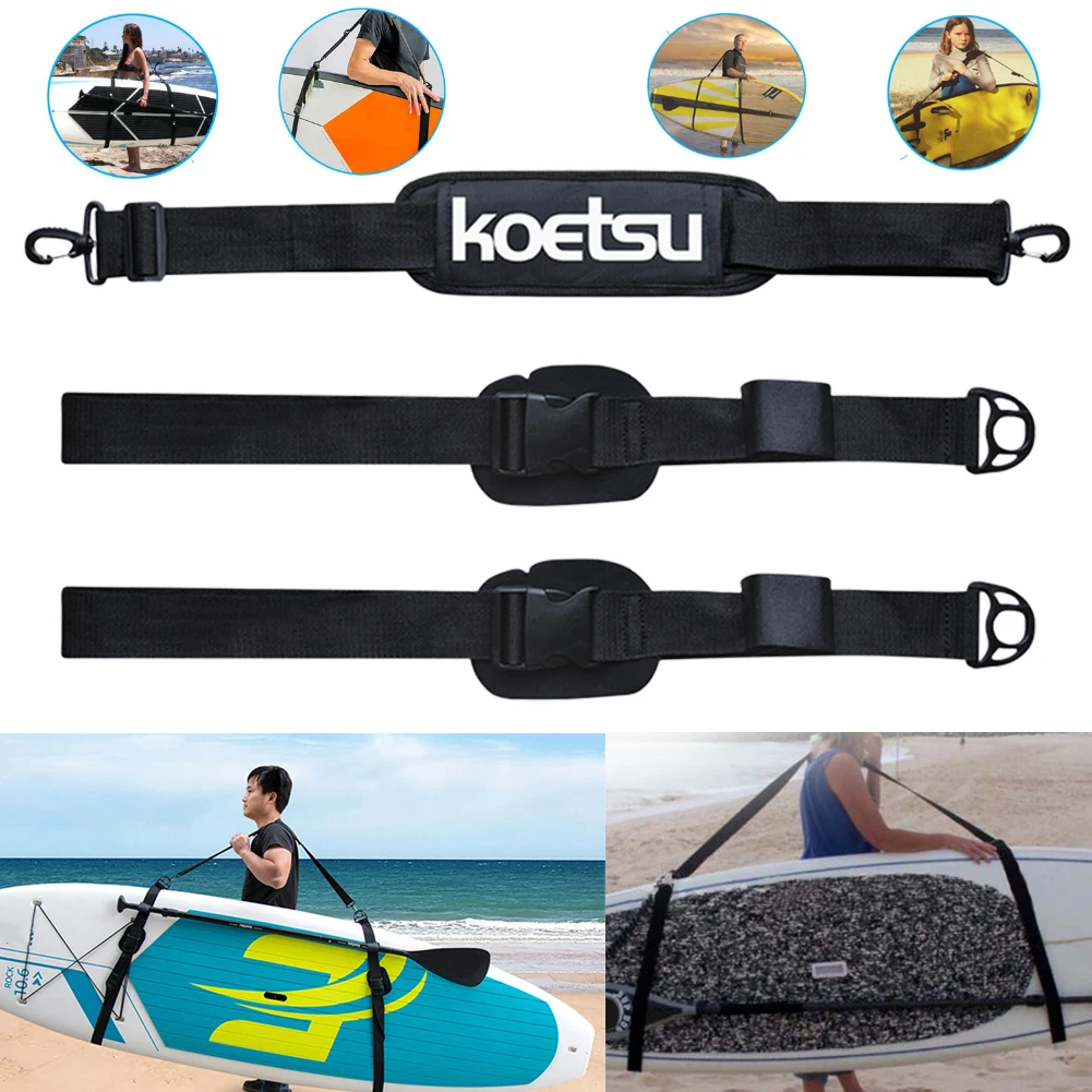 AdjustableSurfboardShoulderCarrySlingStandUpSurfPaddleBoard