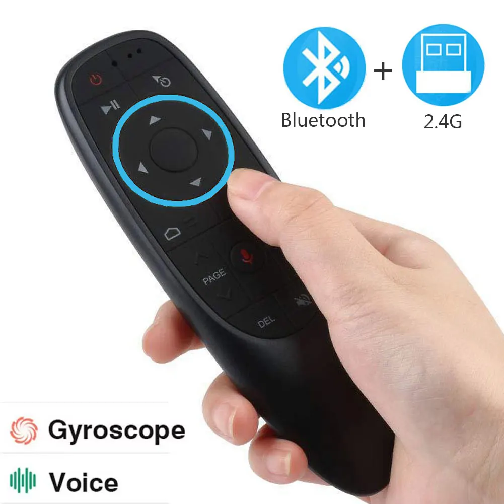 Enhanced Wireless Air Mouse Remote with Voice and Gyroscope 기능