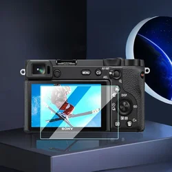 Premium Tempered Glass Screen Protectors for Camera LCD Displays - 2 Pack