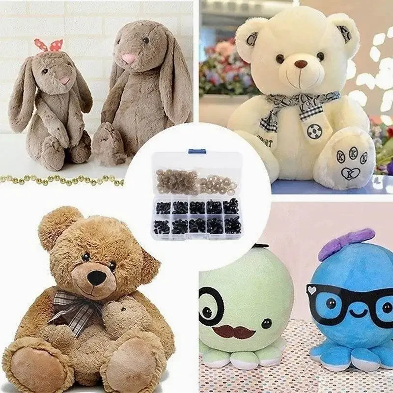 Plastic Safety Eyes Set 6