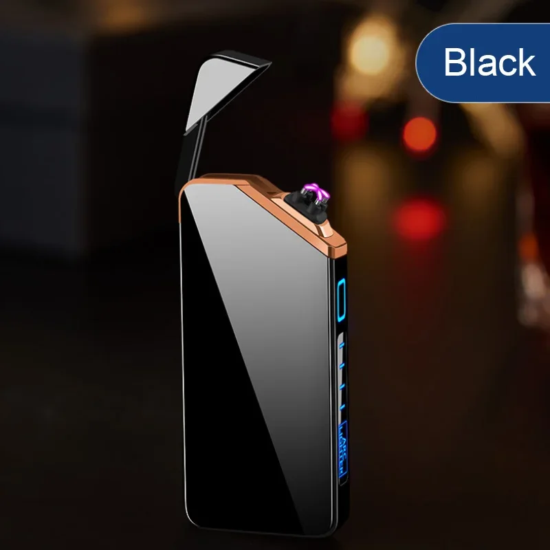 2025 New Laser Electric Lighter Rechargeable Pocket Plasma Lighter Windproof Type-C Portable Electronic