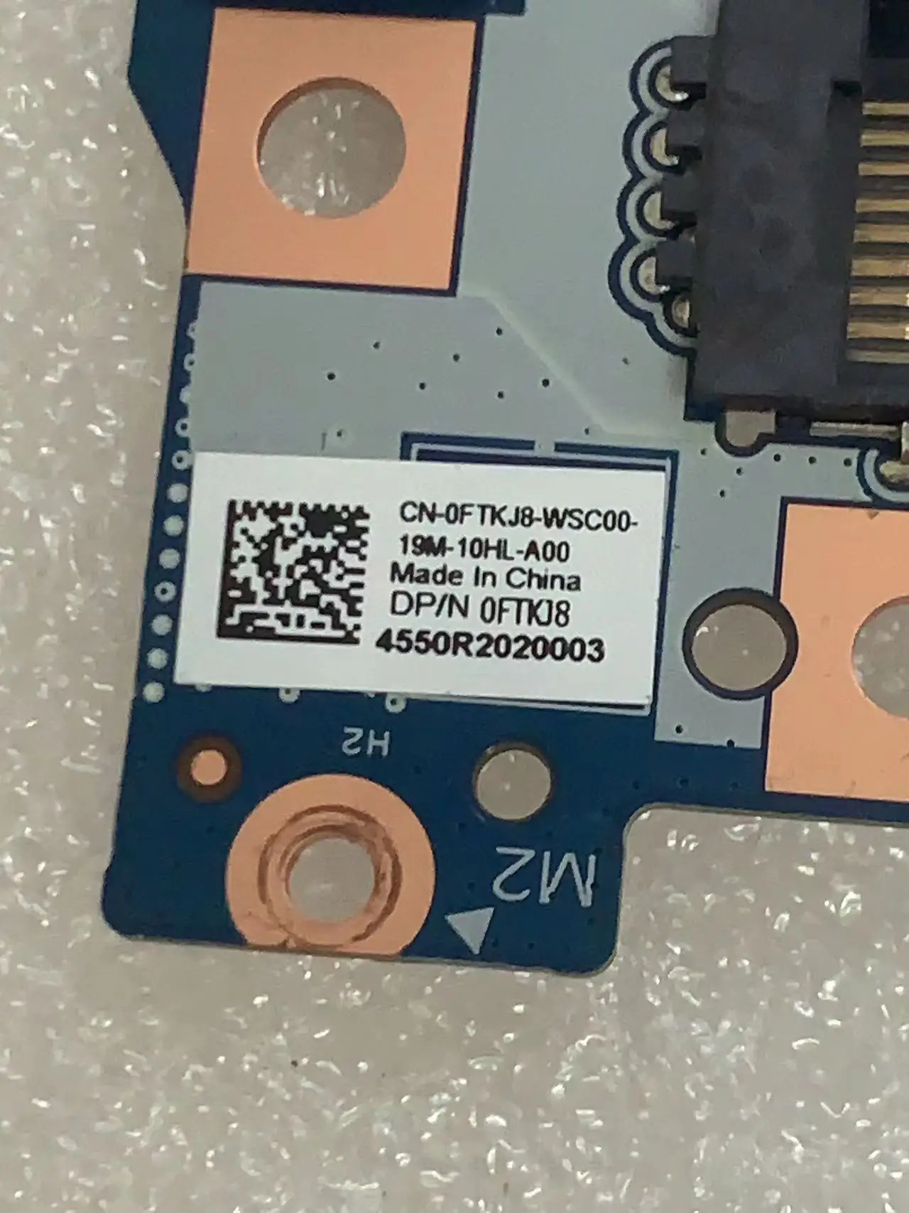 Placa de Circuito io do Lado Direito com Slot sd Usado-novo para Dell Latitude 3420 Audio Usb Rj45 0f78fc 0ftkj8 - Imagem 5