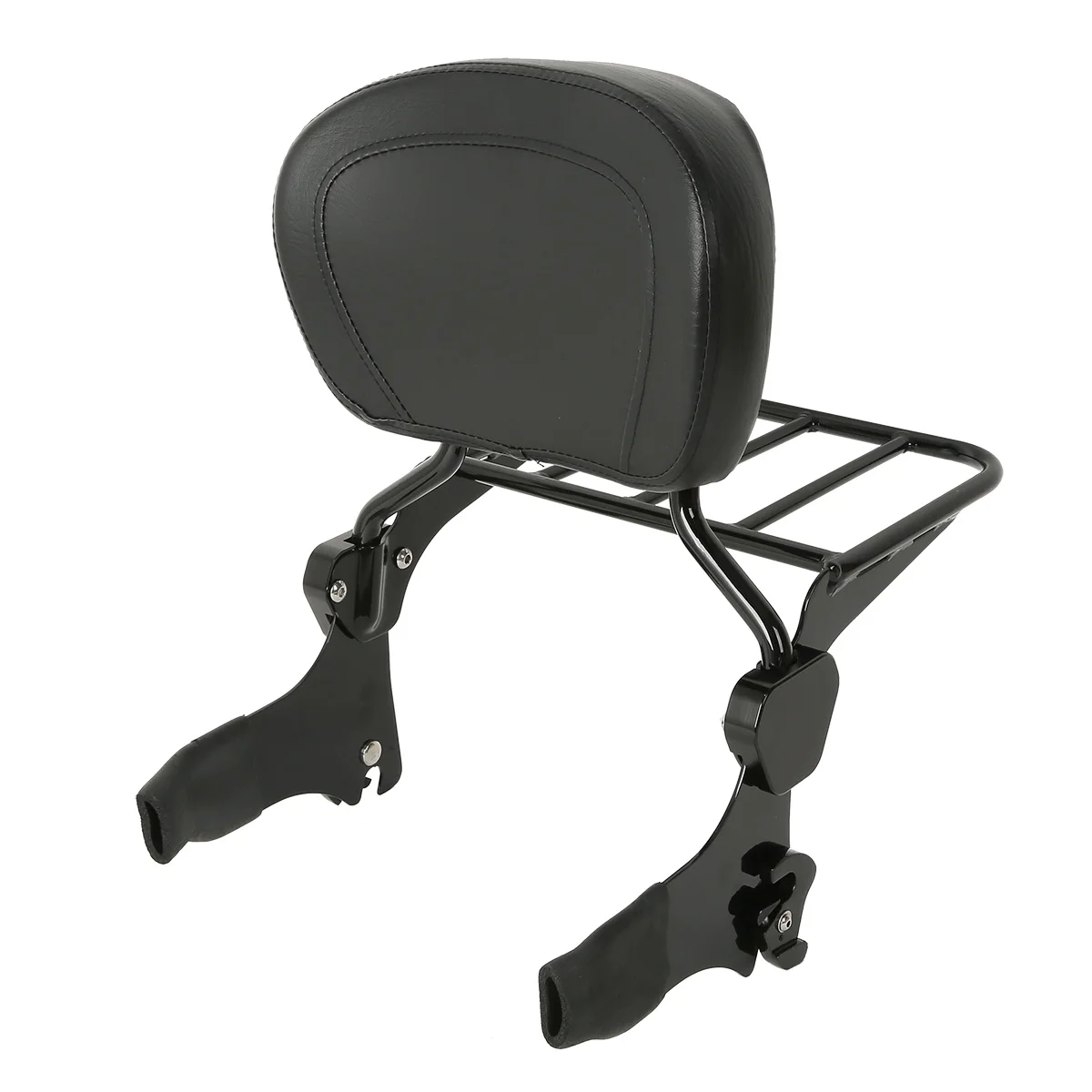 Motorcycle Detachable Backrest Sissy Bar Luggage Rack For Harley Touring Road King Electra Street Glide FLHT FLHX FLTR 1997-2008