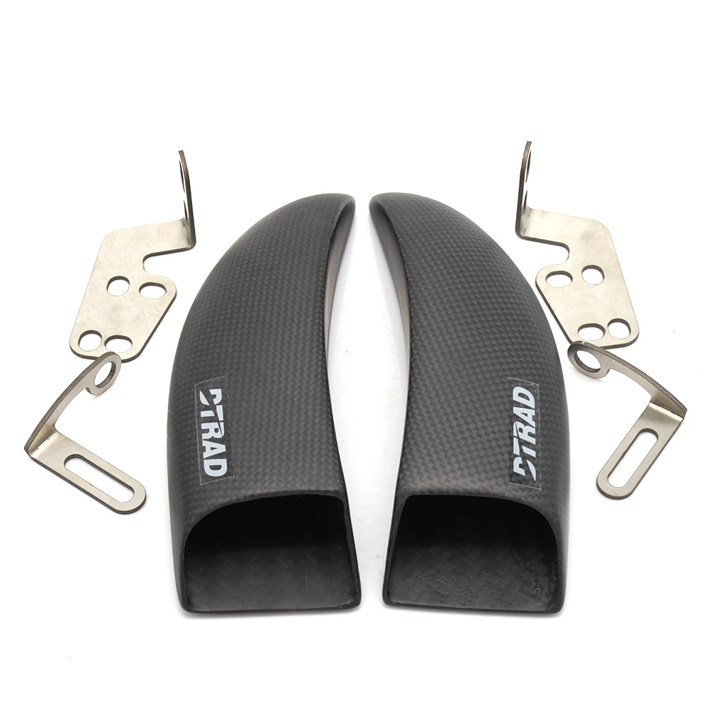 

Motorcycle Carbon Ducts Air Cooling Brake Fixing kit For DUCATI MONSTER 797 17-19 HYPERSTRADA 821 13-16