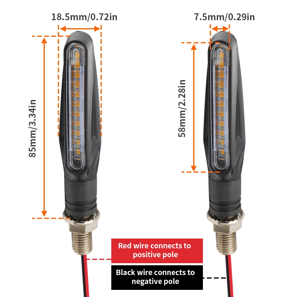 For Sur-Ron Light Bee X Street Legal Turn Signal Light Kit For Segway