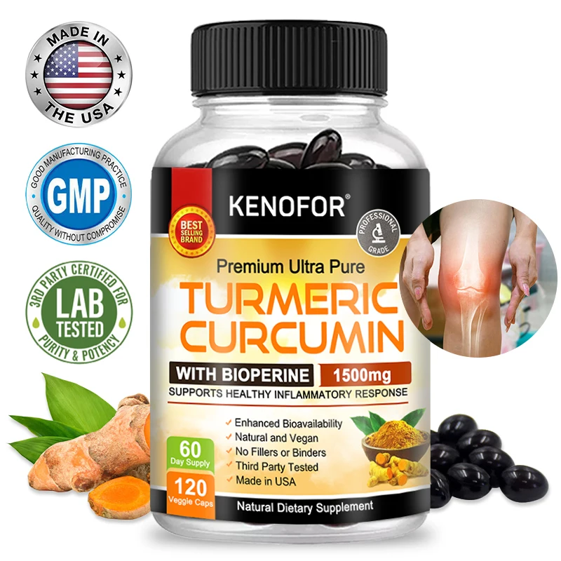 Curcumin Ginger Nutritional Supplement for Joint Health