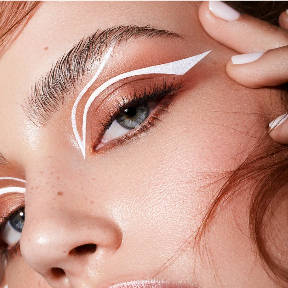 Matite Eyeliner Bianche, 12 Pezzi, Evidenziatori Professionali, Illuminanti Per Occhi, Eyeliner Bianchi, Impermeabili, Per Il Trucco, Facili Da Colorare - Foto 11