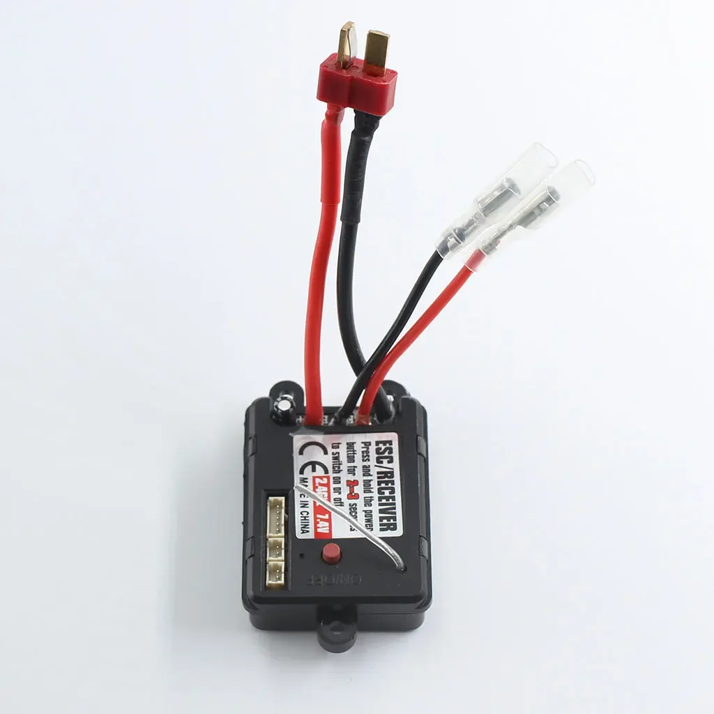 Récepteur 2.4GHz 4 Voies 7.4V 30A pour Voiture RC - Pièce Électronique