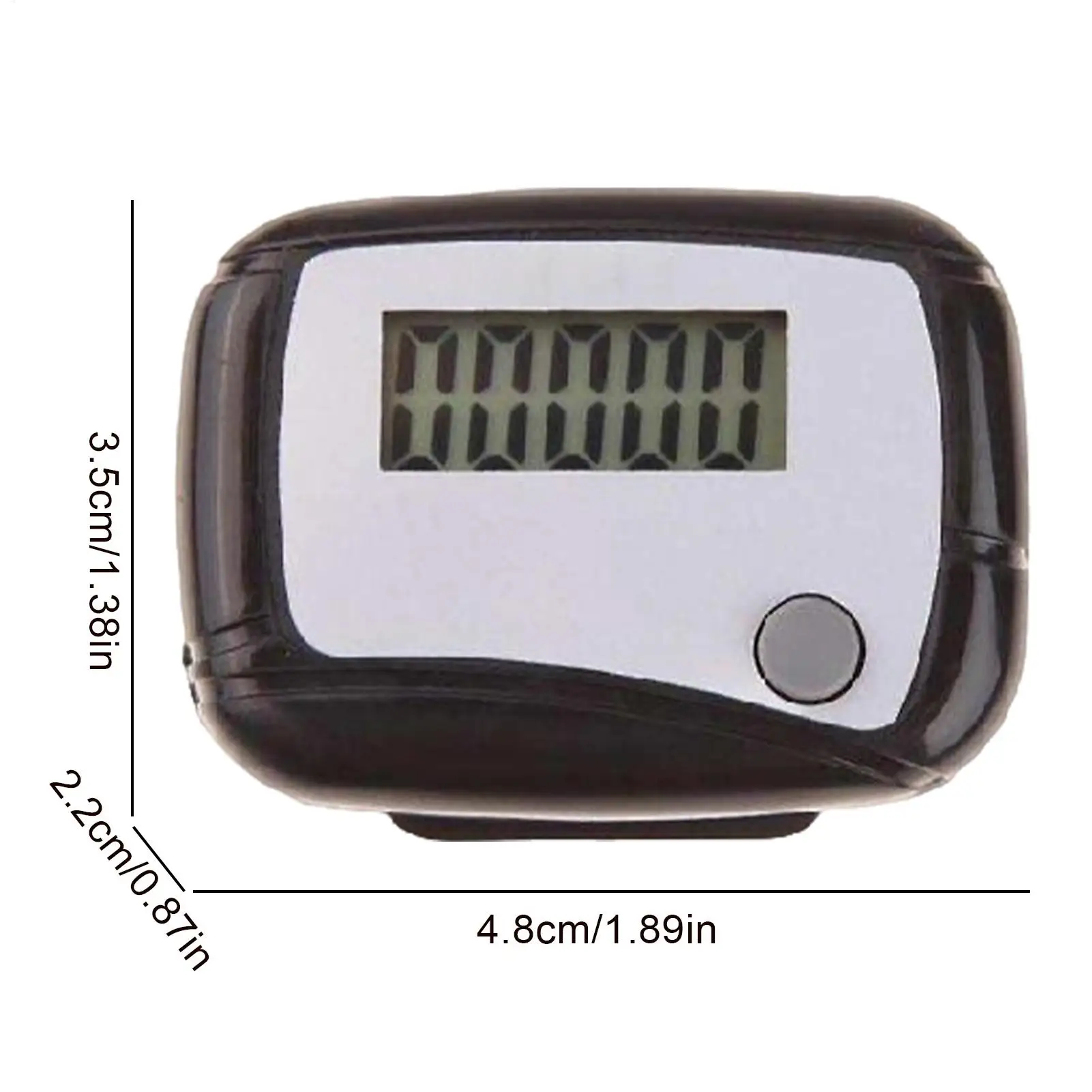 Compact LCD Fitness Tracker and Calorie Monitor