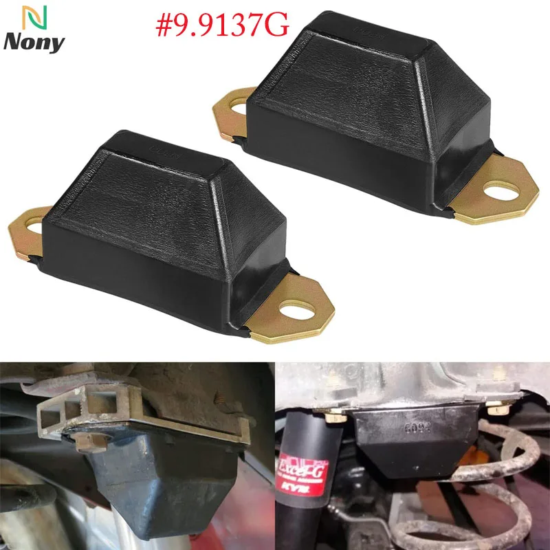 Nony Universal Bump Stop Leaf Spring Bumper Set 9.9137G Adatto Per Auto, Suv E Camion 1976-1983 Jeep Cj5 E 1976-1986 Jeep Cj7