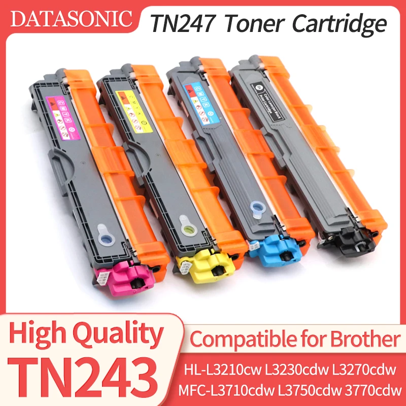 Cartuccia Toner Eu Tn243 Tn247 Compatibile Per Brother Hl-L3210Cw L3230Cdw L3270Cdw Mfc-L3750 L3710 3770Cdw Dcp-L3510Cdw L3550Cdw