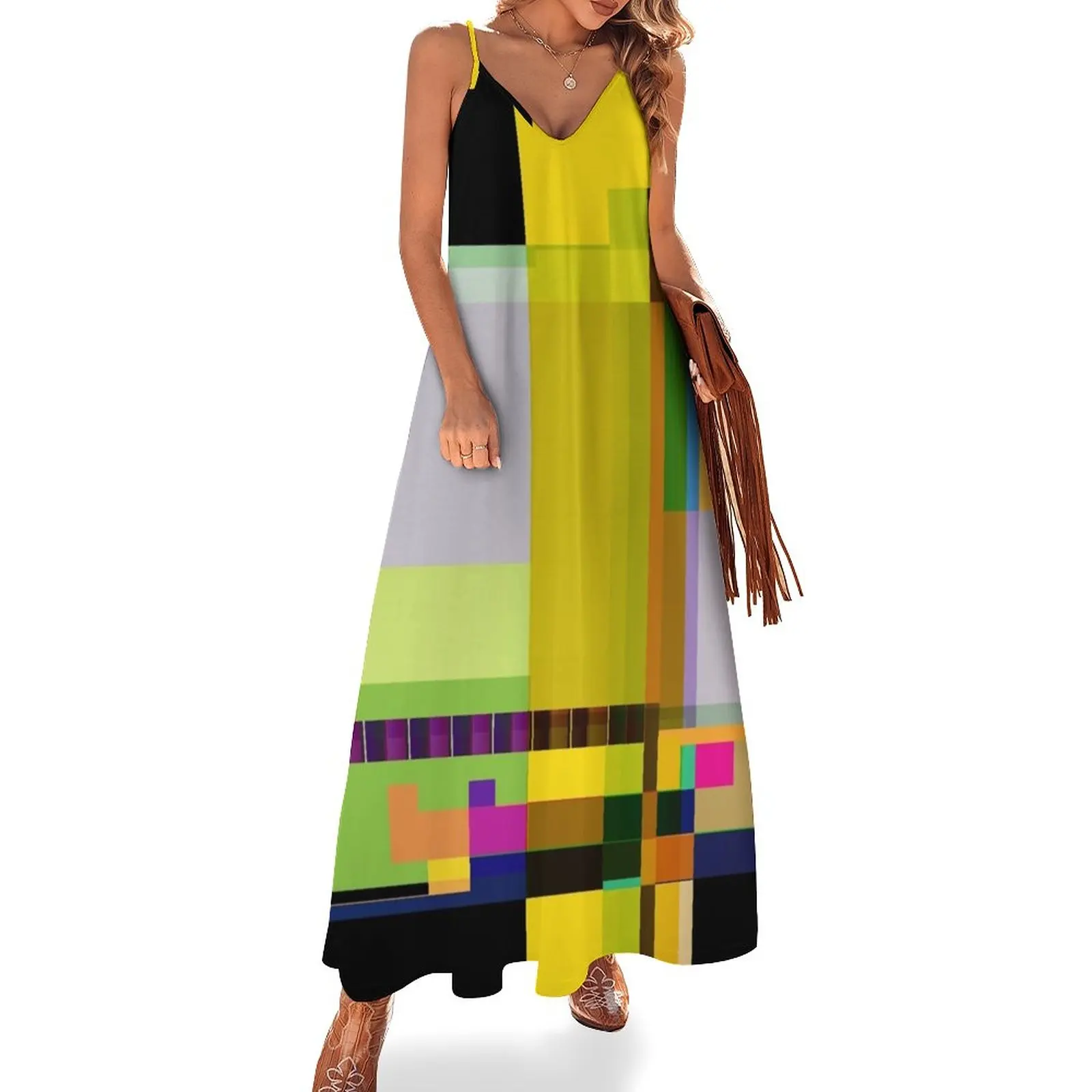 

Beach House Sleeveless Dress Women long dress Long dresses ladies dresses for women 2024