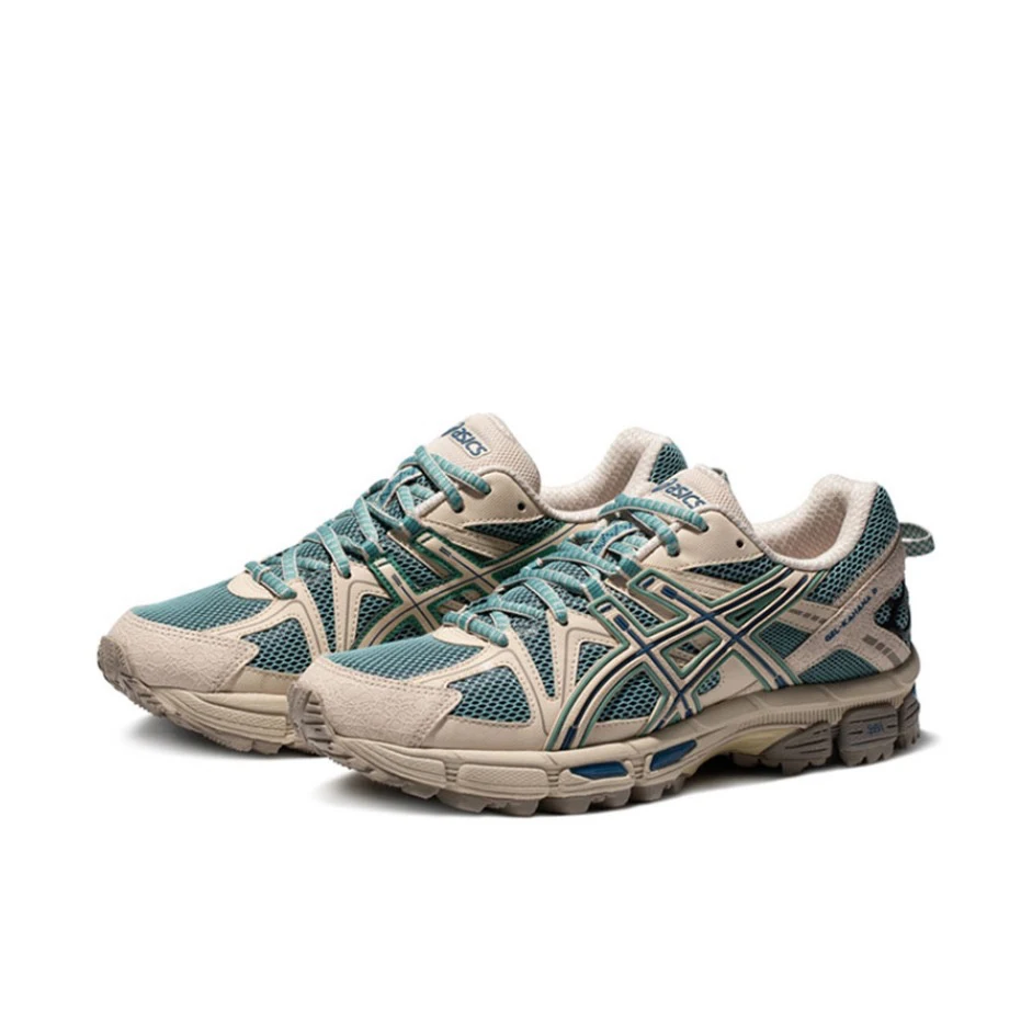 Asics GEL-Kahana 8 Zapatillas para correr para hombre y mujer Zapatillas bajas retro funcionales para exteriores Zapatillas de parque Blanco