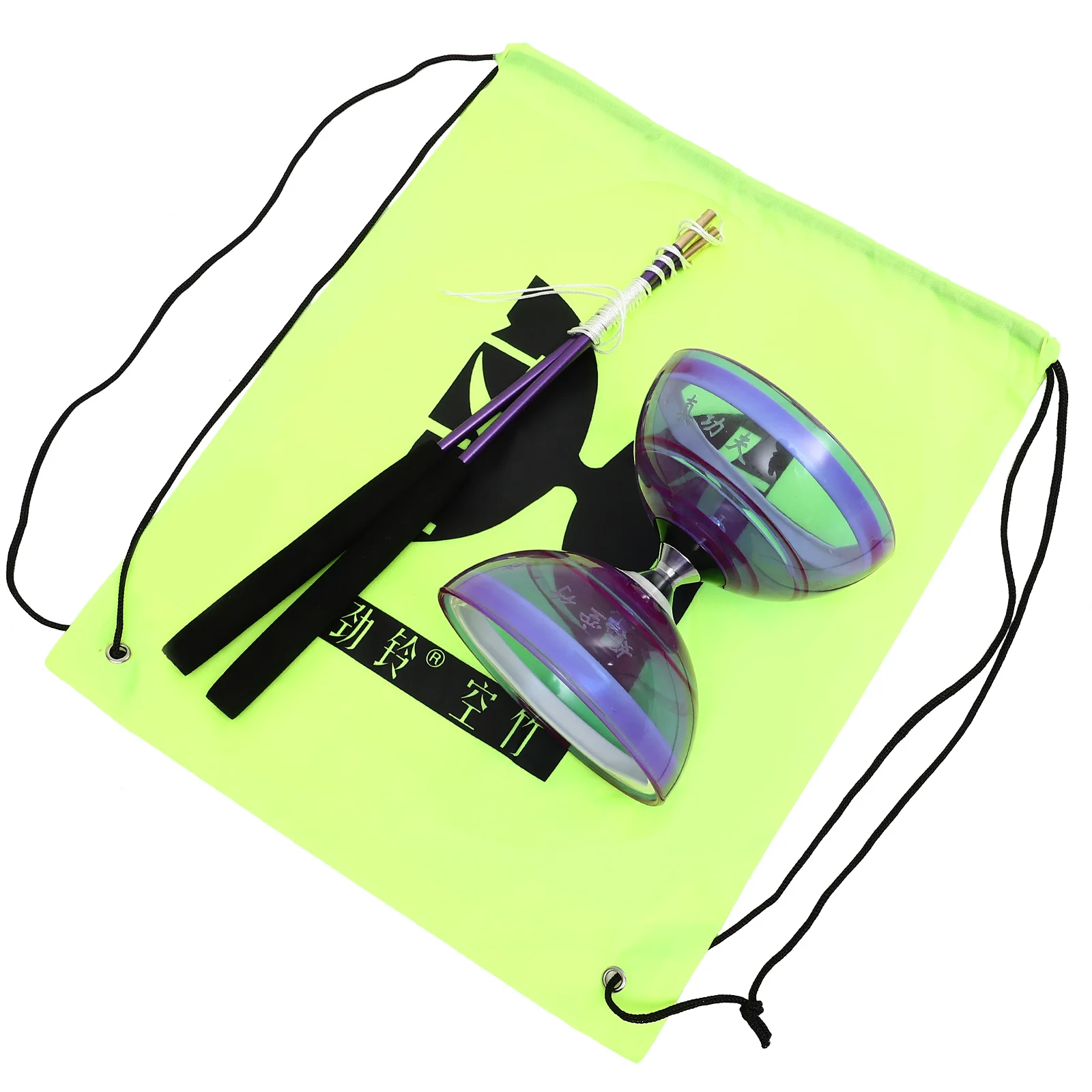 Diabolo Toy Diabolo Professional Classic Children&rsquo;s Toys Acrobatics Juggling Show Prop Yo-Yo