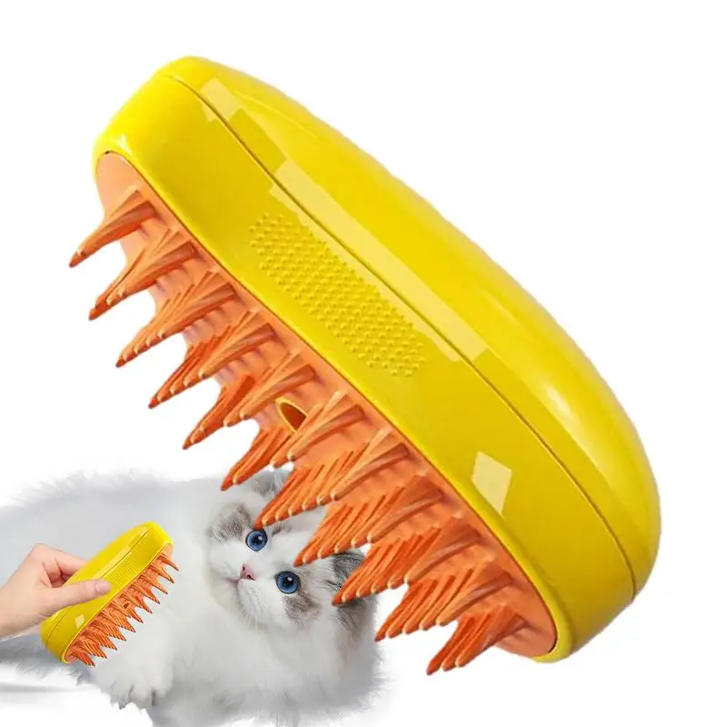 

Spray Pet Brush Rechargeable Electric Cats Combs With Massaging Spay Cat Cleaning Brushes For Pet Shelter Home Tangled Hair