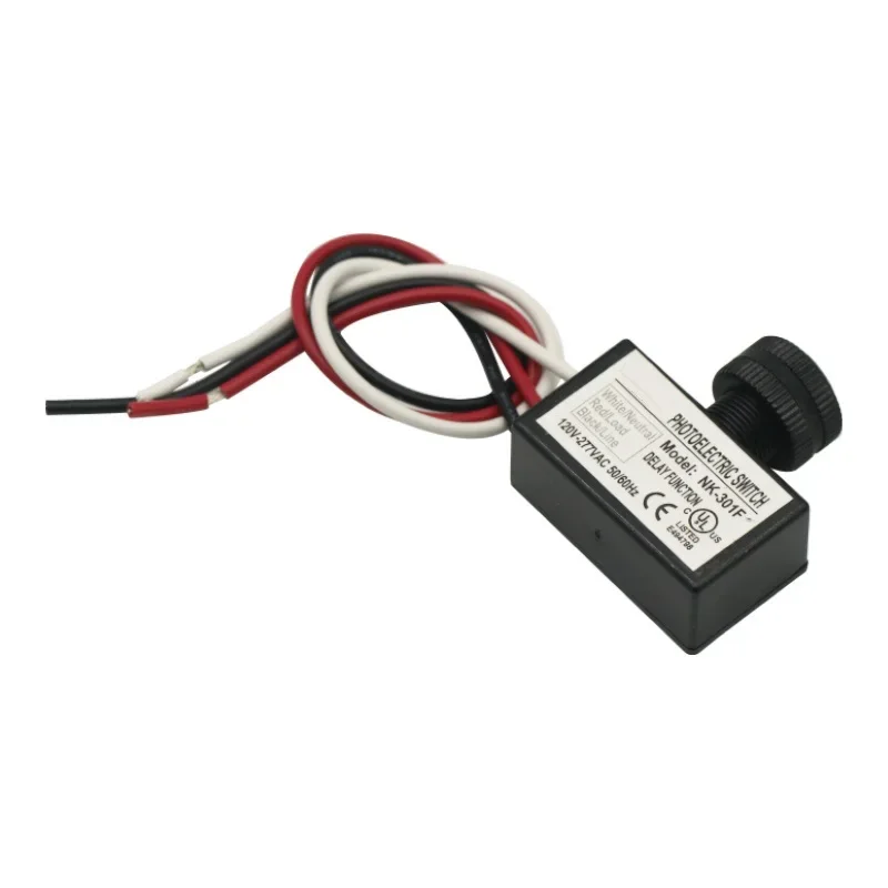 Fotocellula Interruttore Crepuscolare 120V-277V – Sensore Luce Automatico 12 Secondi