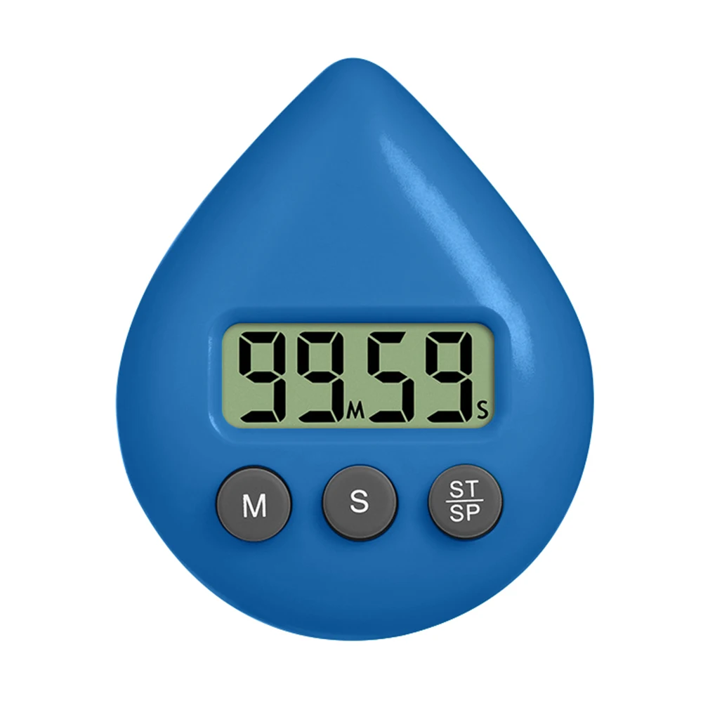 Shower Timer Waterproof Kitchen Timer Magnetic Backing Bathroom Timer Toilet Timer Countdown Timer for Kitchen Bathroom