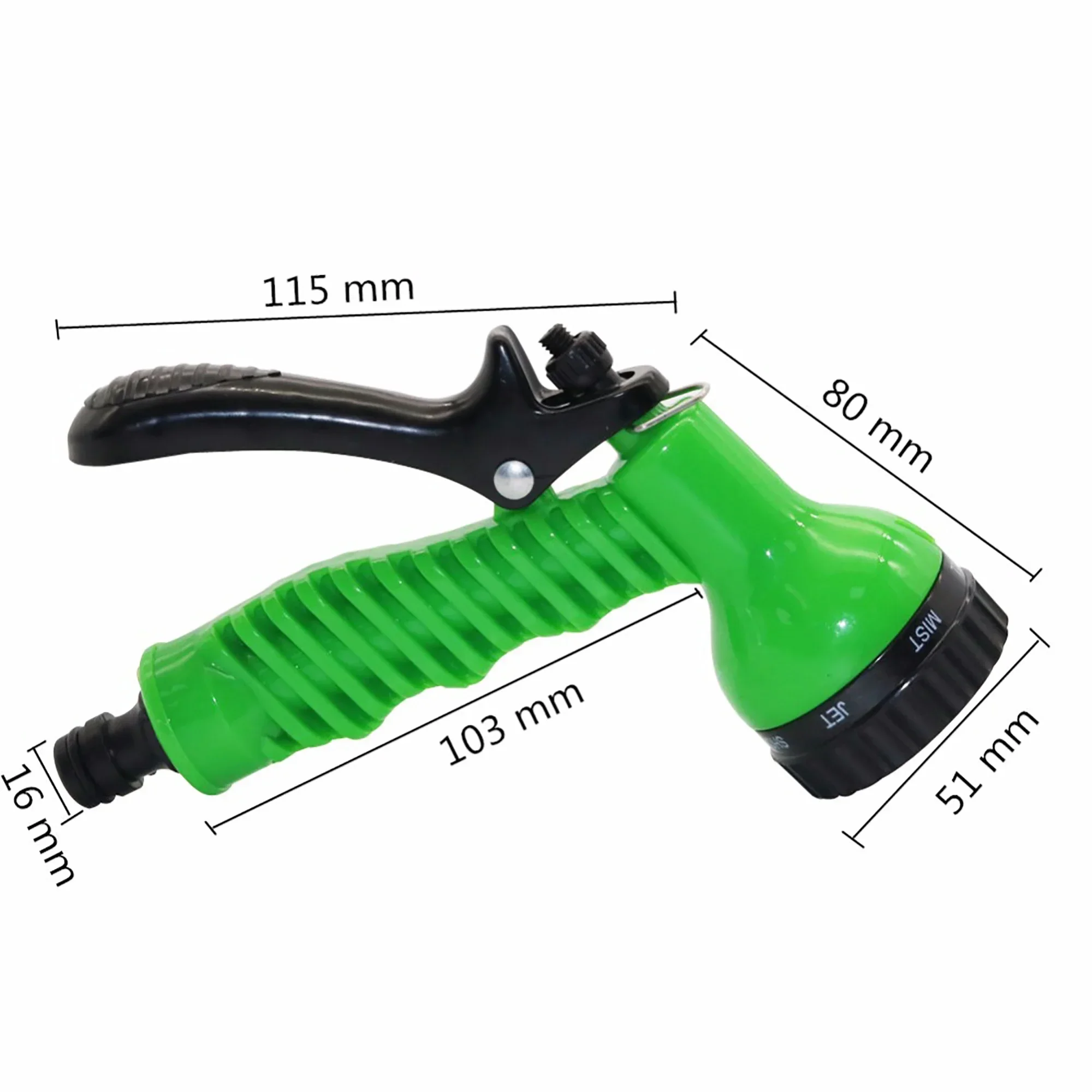 7-Function Water Gun High Pressure Spray Gun Vegetable Irrigation Watering Garden Plant Flowers Lawn Cleaning Home Cleaning Tool 4