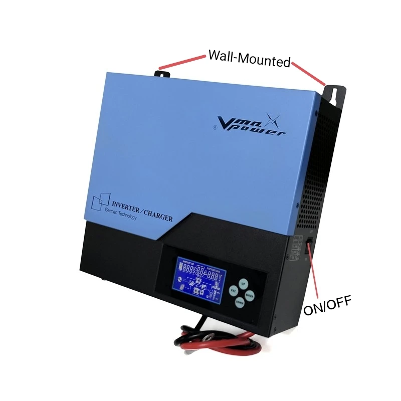 

Professional 2000w DC to AC solar inverter with charger Off Grid Pure Sine Wave Solar Inverter for Solar energy system