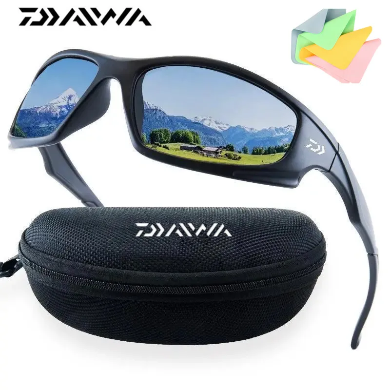 

Новые солнцезащитные очки DAIWA для рыбалки, мужские женские велосипедные очки, очки для велоспорта, очки для рыбалки
