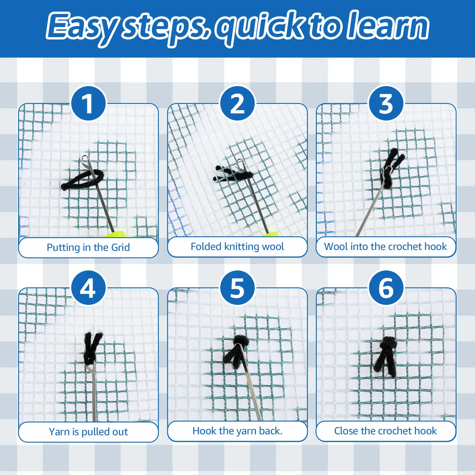 Cartoon Latch Hook Kit 4
