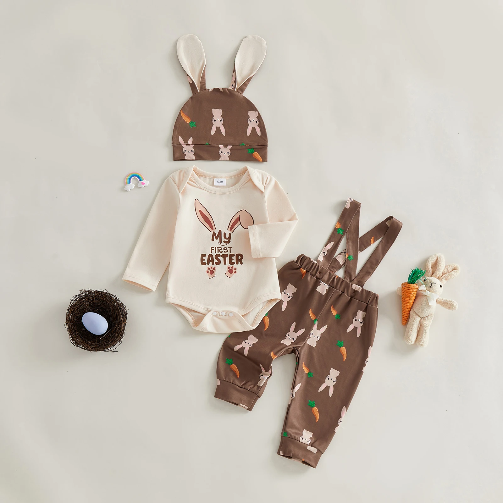 Baby Boy Easter Bunny Set 4