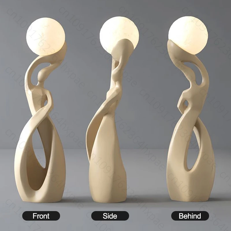 Lampe de sol d'art abstrait de luxe - vue 8