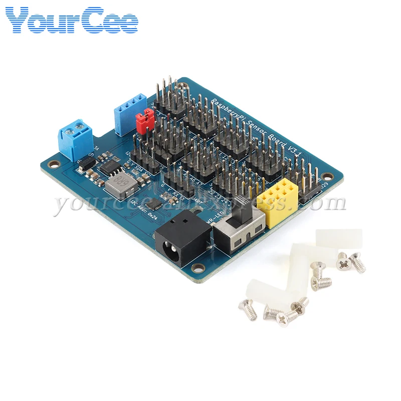 Per Raspberry Pi 3B +/4B Modulo Scheda Di Sviluppo Espansione Io Di Quarta Generazione Mcu Integrato Con Ad