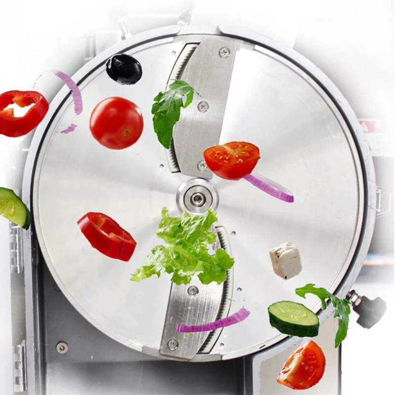 Electric Automatic Vegetable Cutter Vegetable Slicer Chopper Potato Cutter Grinder Kitchen Appliance