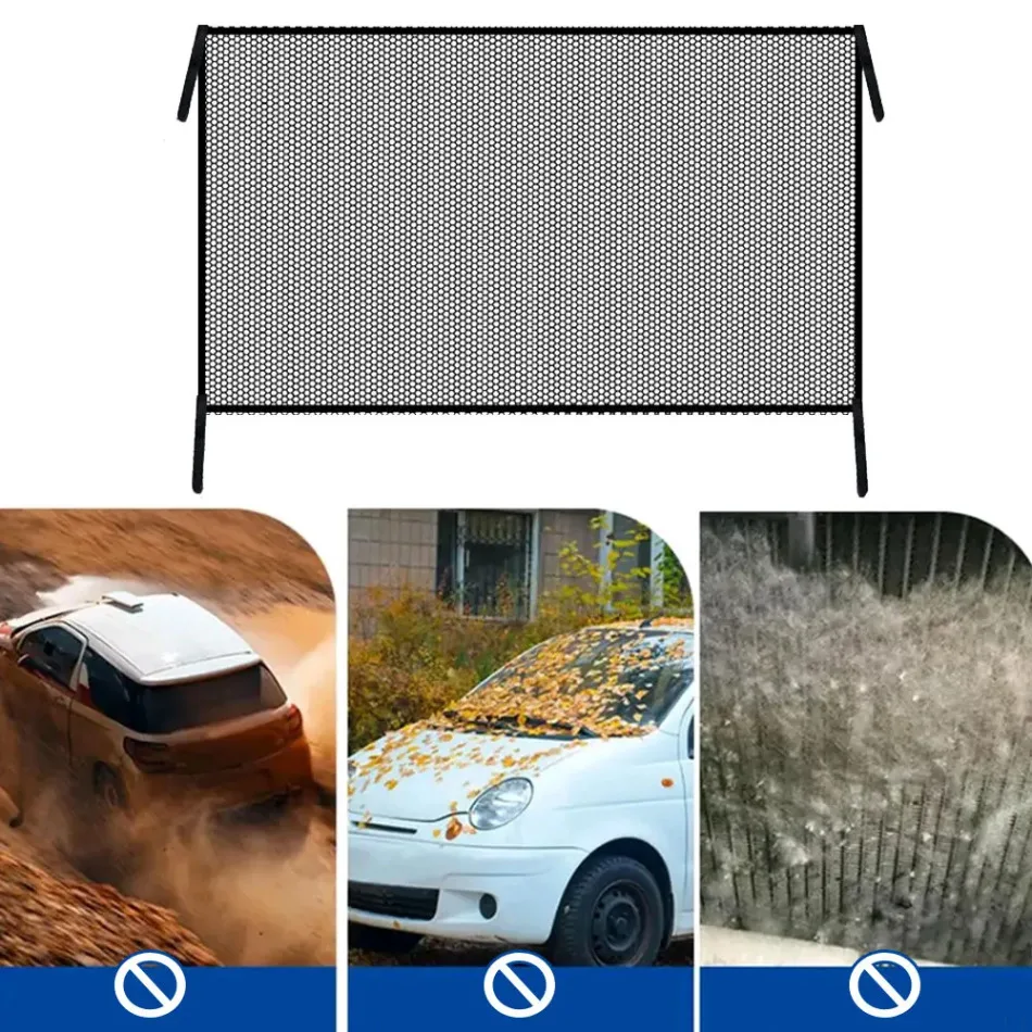 Car Air Radiator Prevent Clogging Mesh Net Barrier Rat Resistant Anti Insect Car Condenser Protective Net Bugs Repellant Mesh car grill mesh
