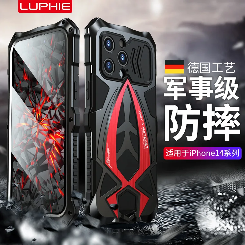 

Metal Frame For App-le IPhone 14 Pro Max Case For Iphone 14 Plus Case
