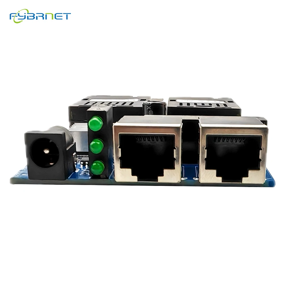 2F2E placa metro Single Mode 2 RJ45 and 2 SC fiber Port Gigabit Fiber Switch 1.25G PCBA Board 2RJ45 UTP 2 SC Ethernet PCBA board