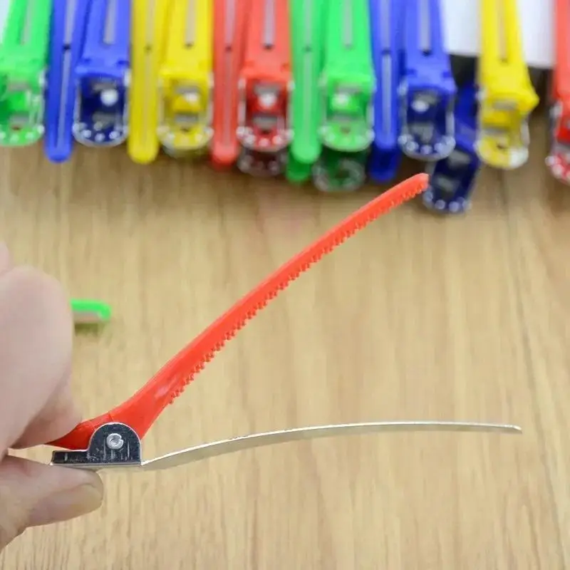 New 5 Pcs/Set Colorful Hair Clips Professional Hairdressing Salon Sectioning Hair Styling Tools Braiding Clip Hairpins Accessory