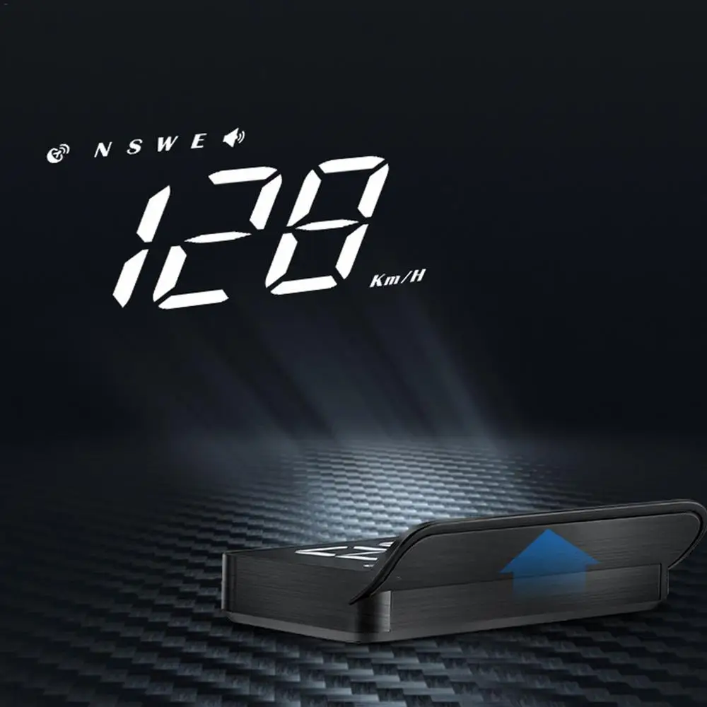Holographic Speedometer Gps Speedometer For Car Digital Gauge With Fatigue Driving Reminder Clear Windshield Speed Projector